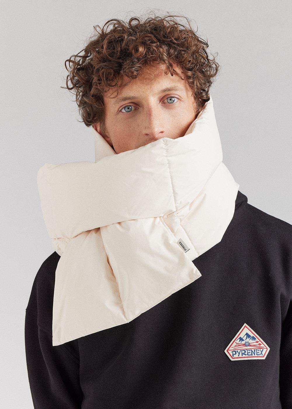 pyrenex Echarpe en duvet Luciana Chalk