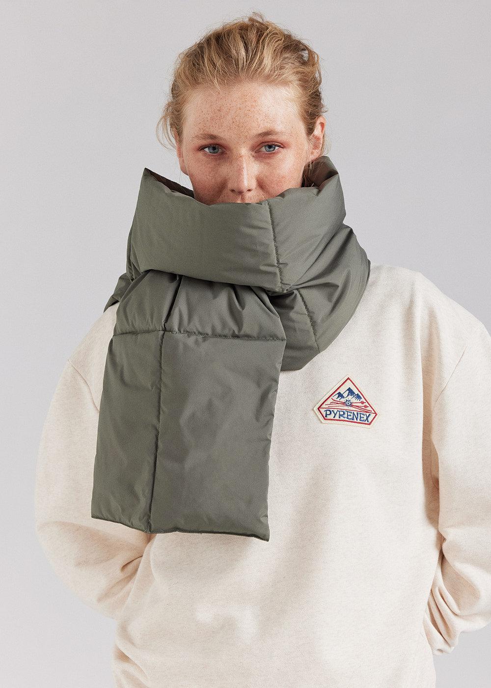 pyrenex Echarpe en duvet Luciana Deep Khaki