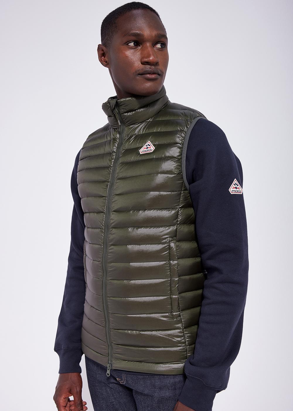 pyrenex Gilet léger Bruce Vest Deep khaki
