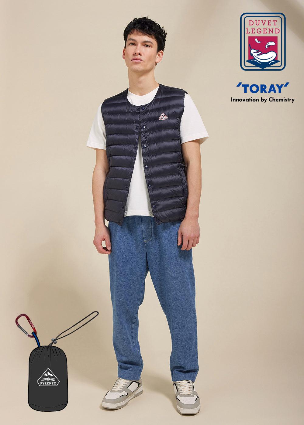 pyrenex Gilet ultraléger pour homme Aero Deep ink