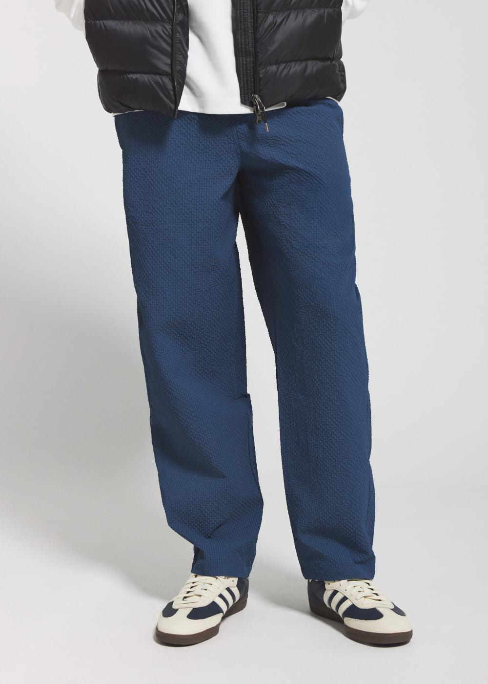 Pyrenex Pantalon Homme En Tissu Léger Migjorn Bleu