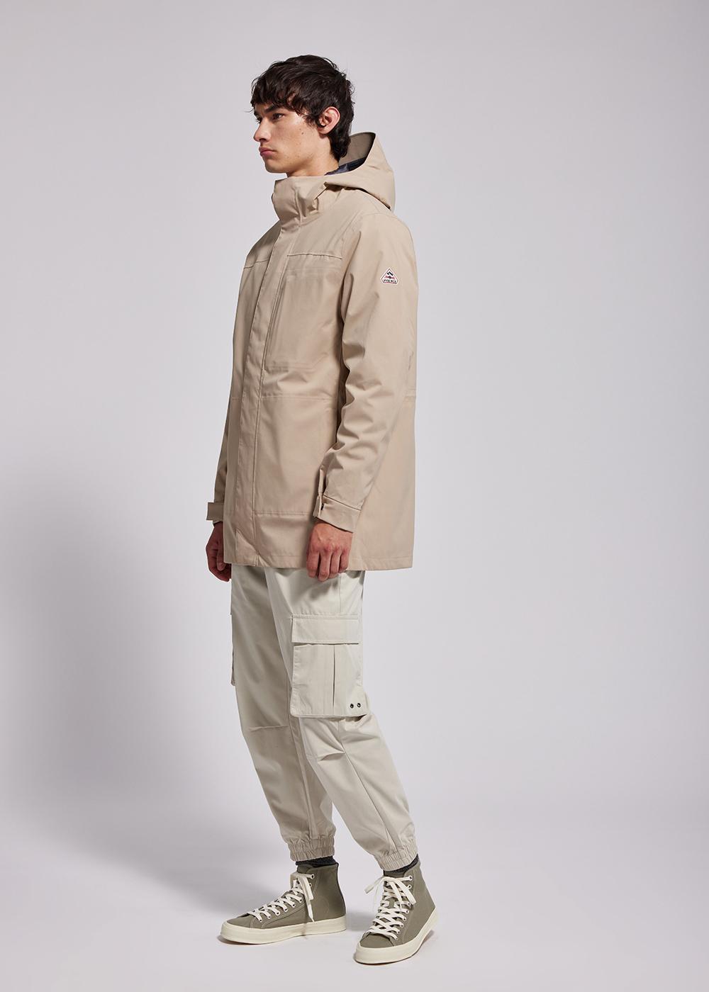 Pyrenex Parka 3 En 1 Delta Light Taupe