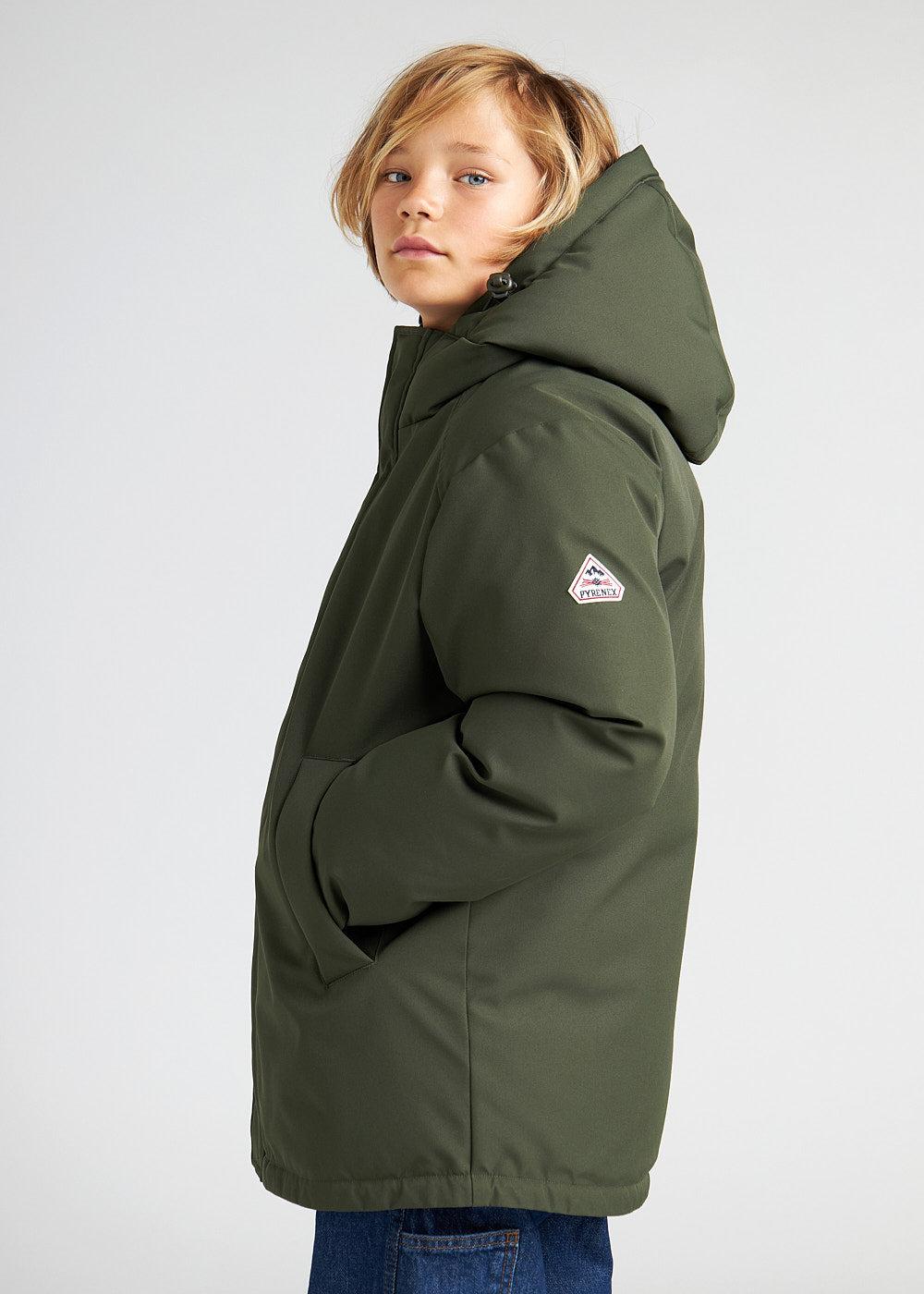 Pyrenex Parka Pour Enfants Pyrenex Mika Deep Khaki