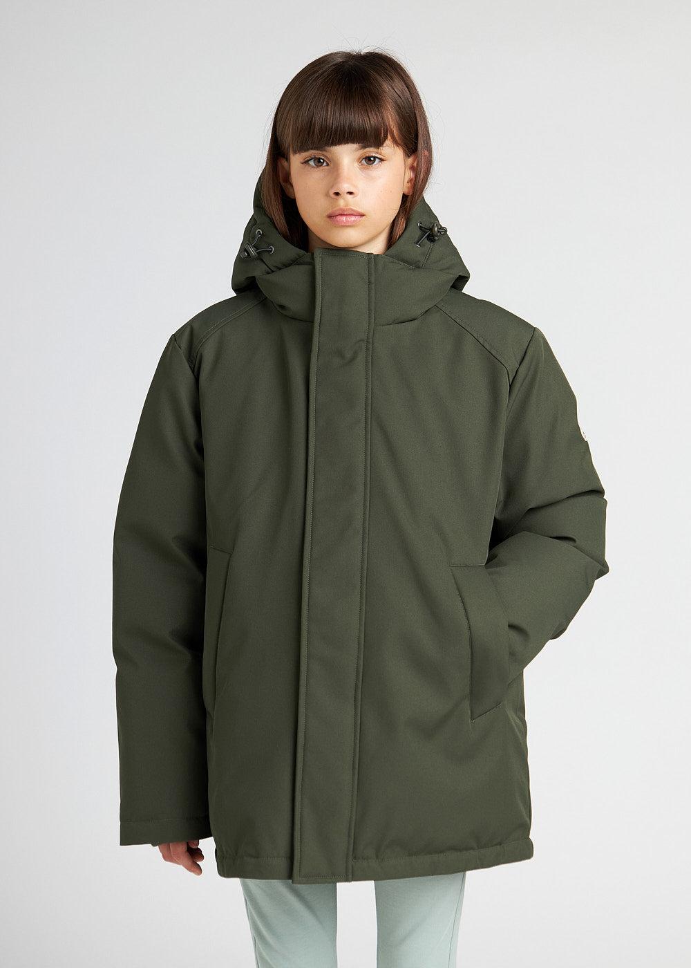 pyrenex Parka pour enfants Pyrenex Mika deep khaki