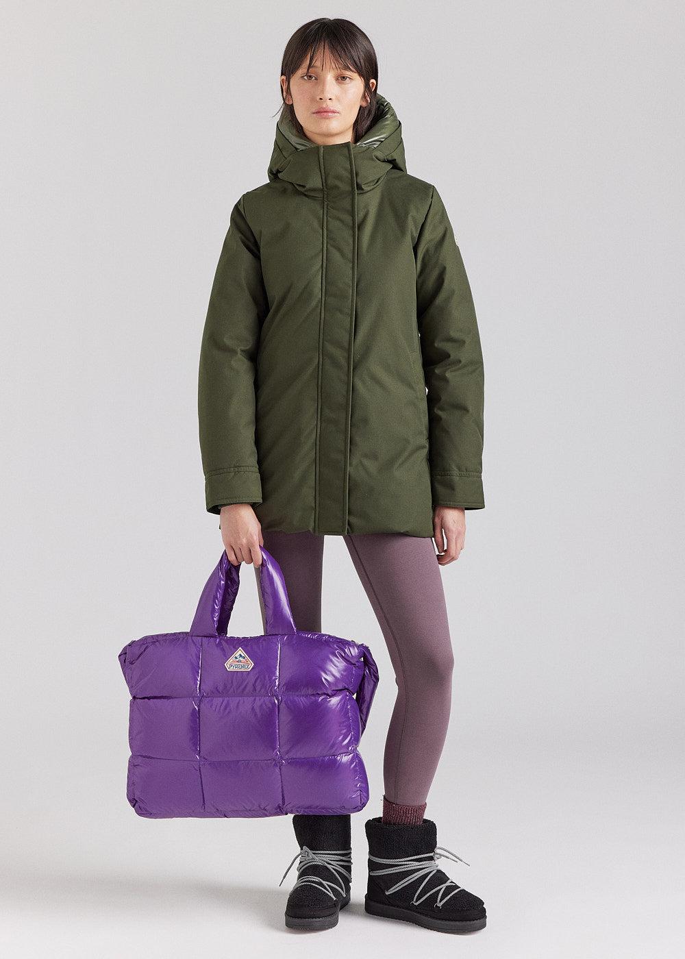 Pyrenex Sac Cabas Matelassé Alyx Big Crocus