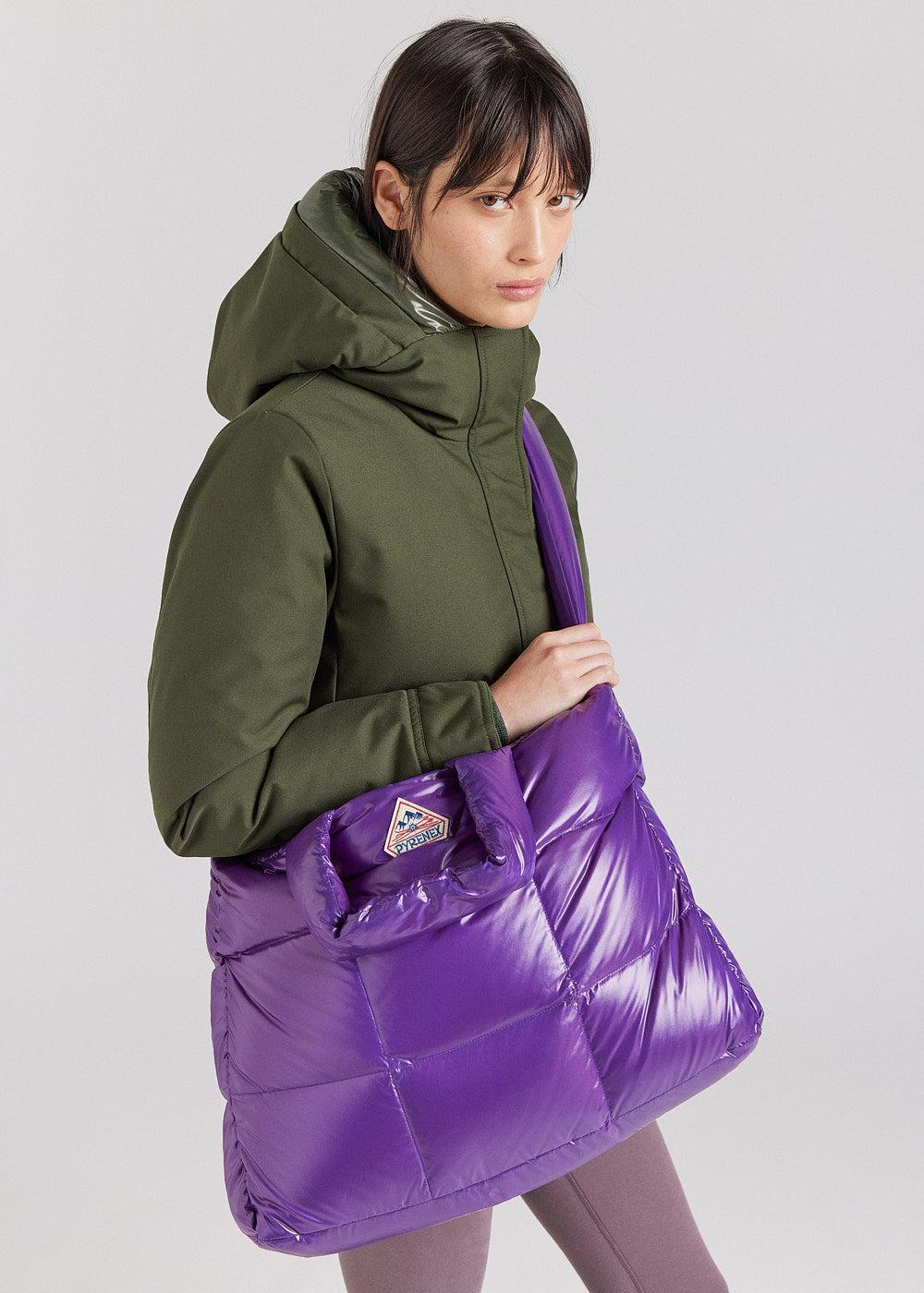 pyrenex Sac cabas matelassé Alyx big Crocus