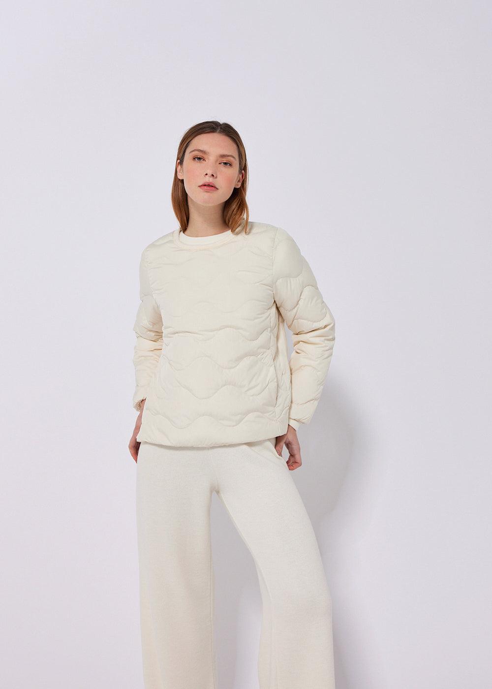 pyrenex Sweat matelassé Frida Milk