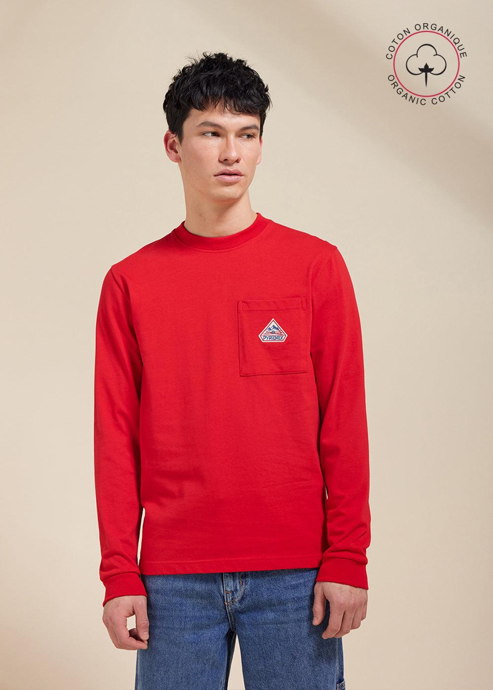 pyrenex T-shirt unisex Align Chineese red