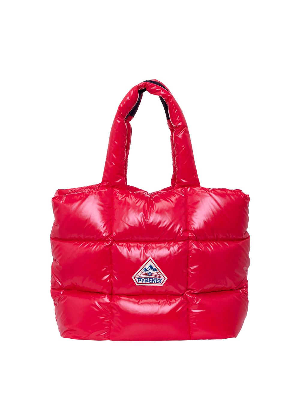 Pyrenex Sac Pyrenex Billie En Duvet Naturel Ribbon Red