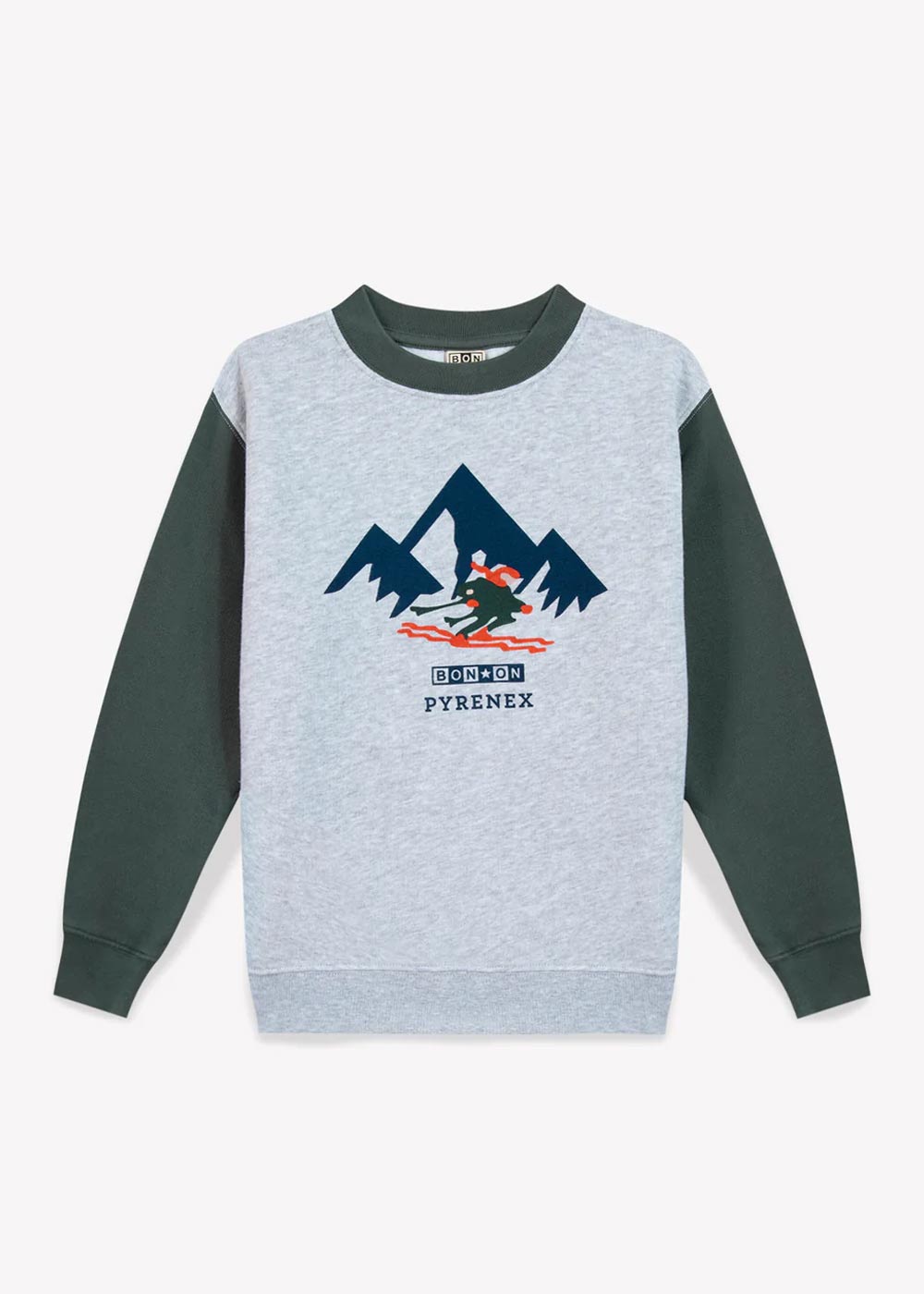 Pyrenex Sweat Sandy En Coton Pour Enfant Pyrenex X Bonton Gris Chine