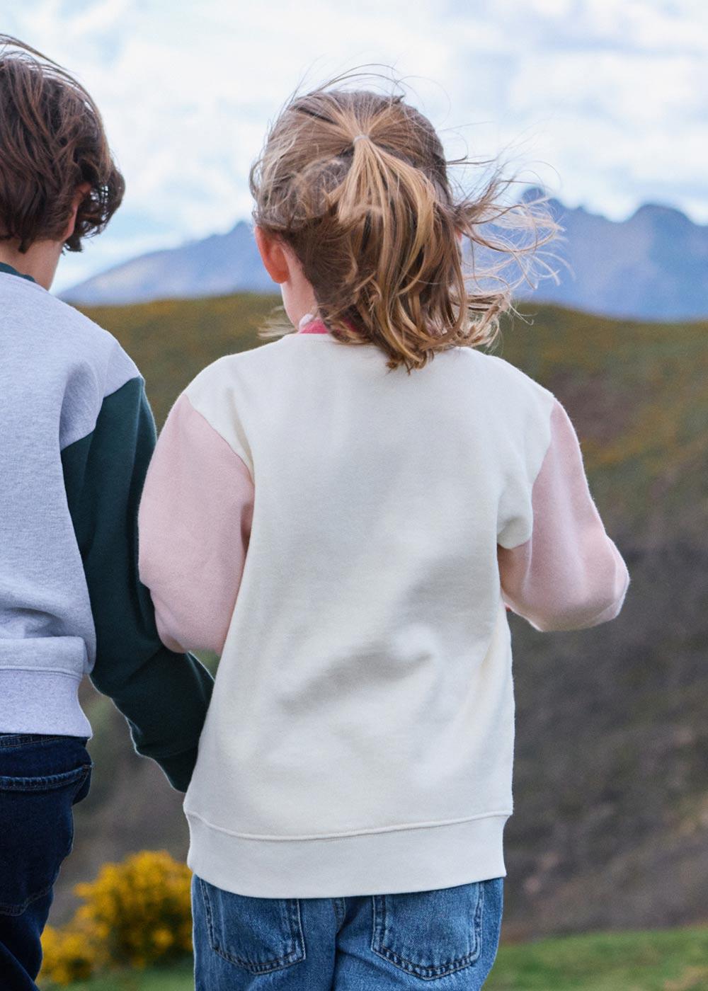 Pyrenex Sweat Sandy En Coton Pour Enfant Pyrenex X Bonton Crème