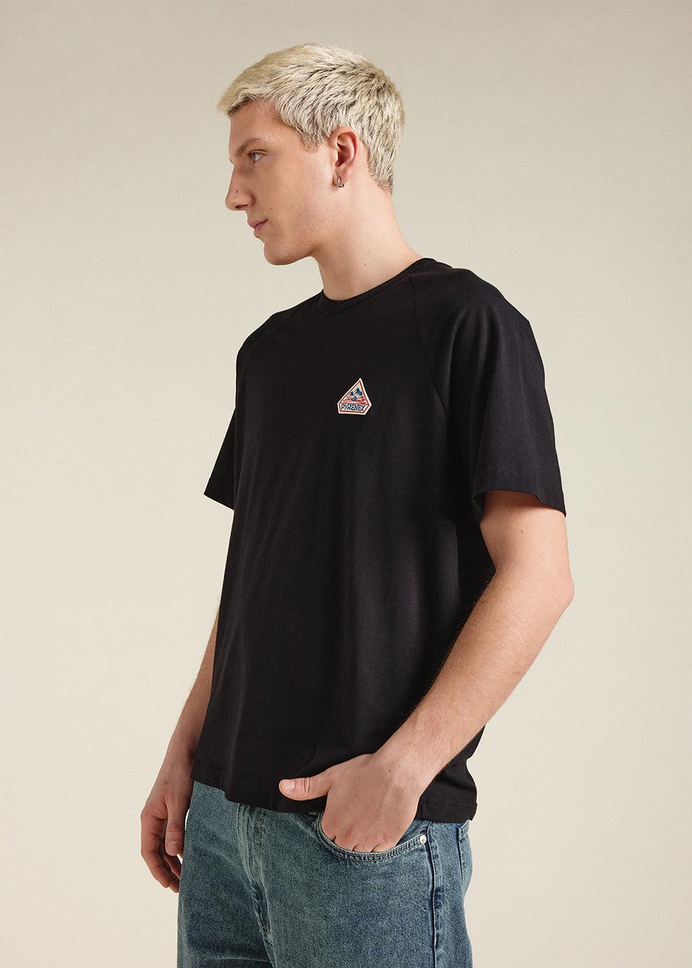 Pyrenex T-shirt Unisexe En Coton Biologique Pyrenex Corto Black