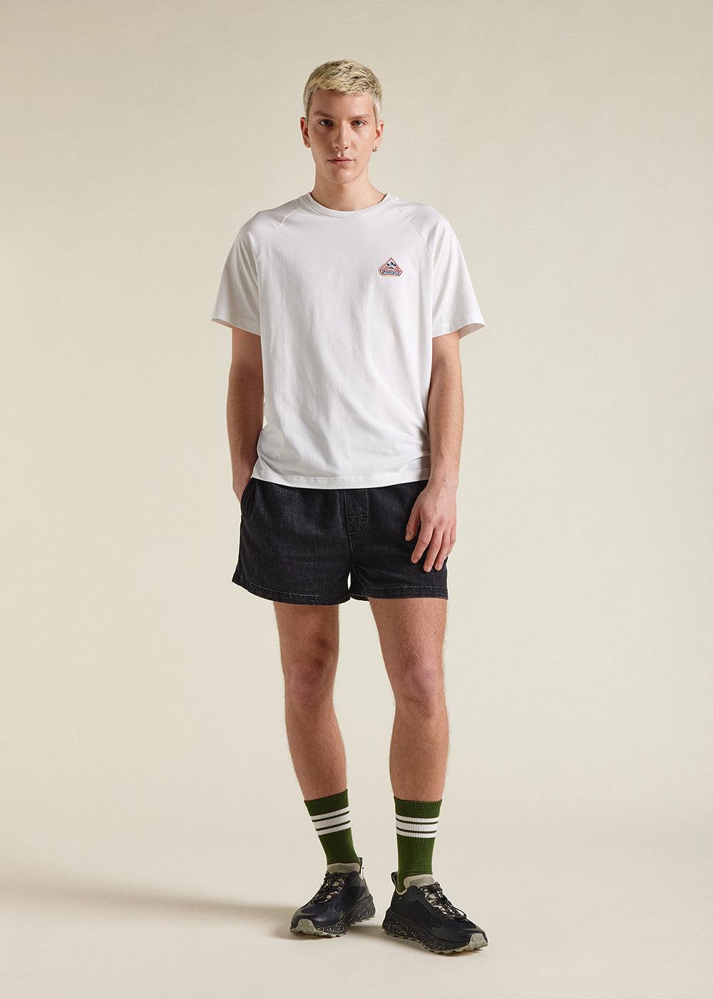 pyrenex T-shirt unisexe en coton biologique Pyrenex Corto White