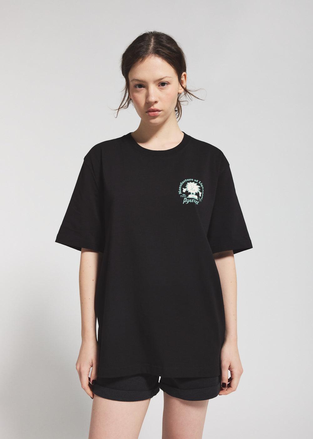 pyrenex T-shirt unisexe en coton biologique Pyrenex Mfg Tee noir pyrenex T-shirt unisexe en coton biologique Pyrenex Mfg Tee noir