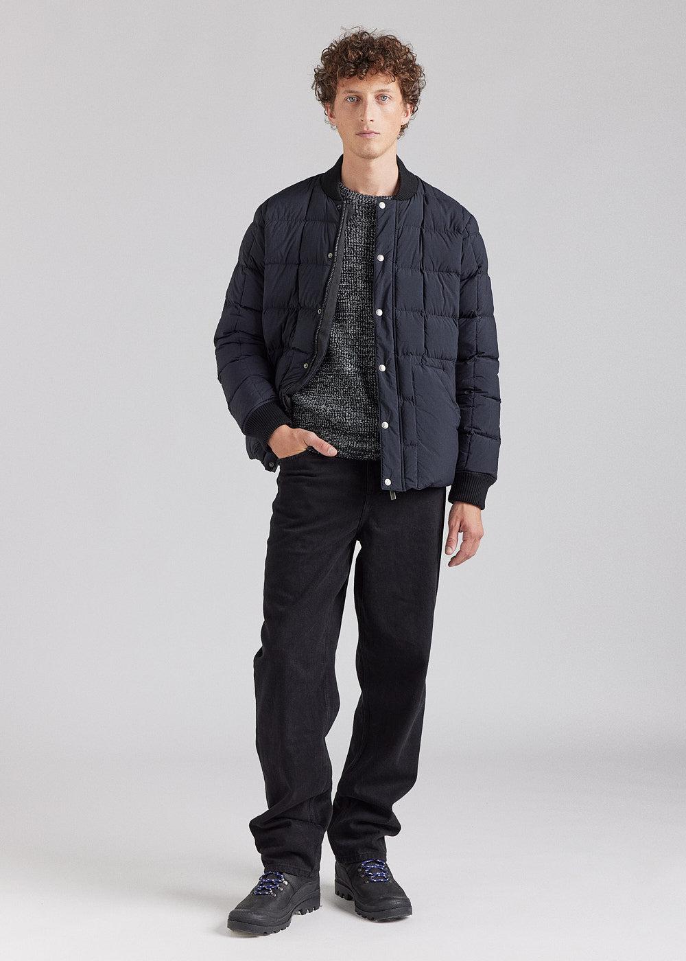 Pyrenex Veste Doudoune Homme Pyrenex Flight à Piquage Carré Black