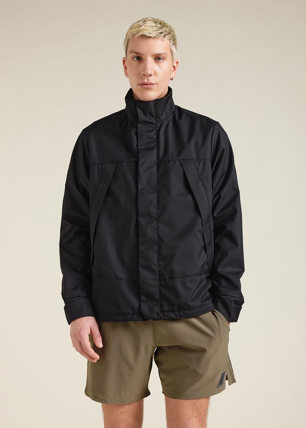 pyrenex Veste Impermeable homme Pyrenex Marek Black