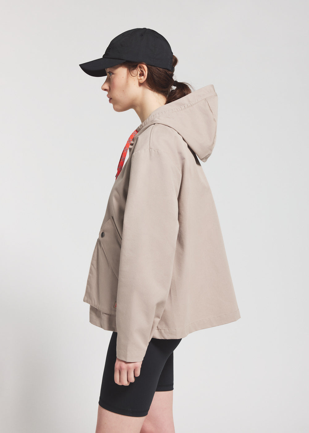 Pyrenex Veste Légère à Capuche Femme Pyrenex Waterfall Beige