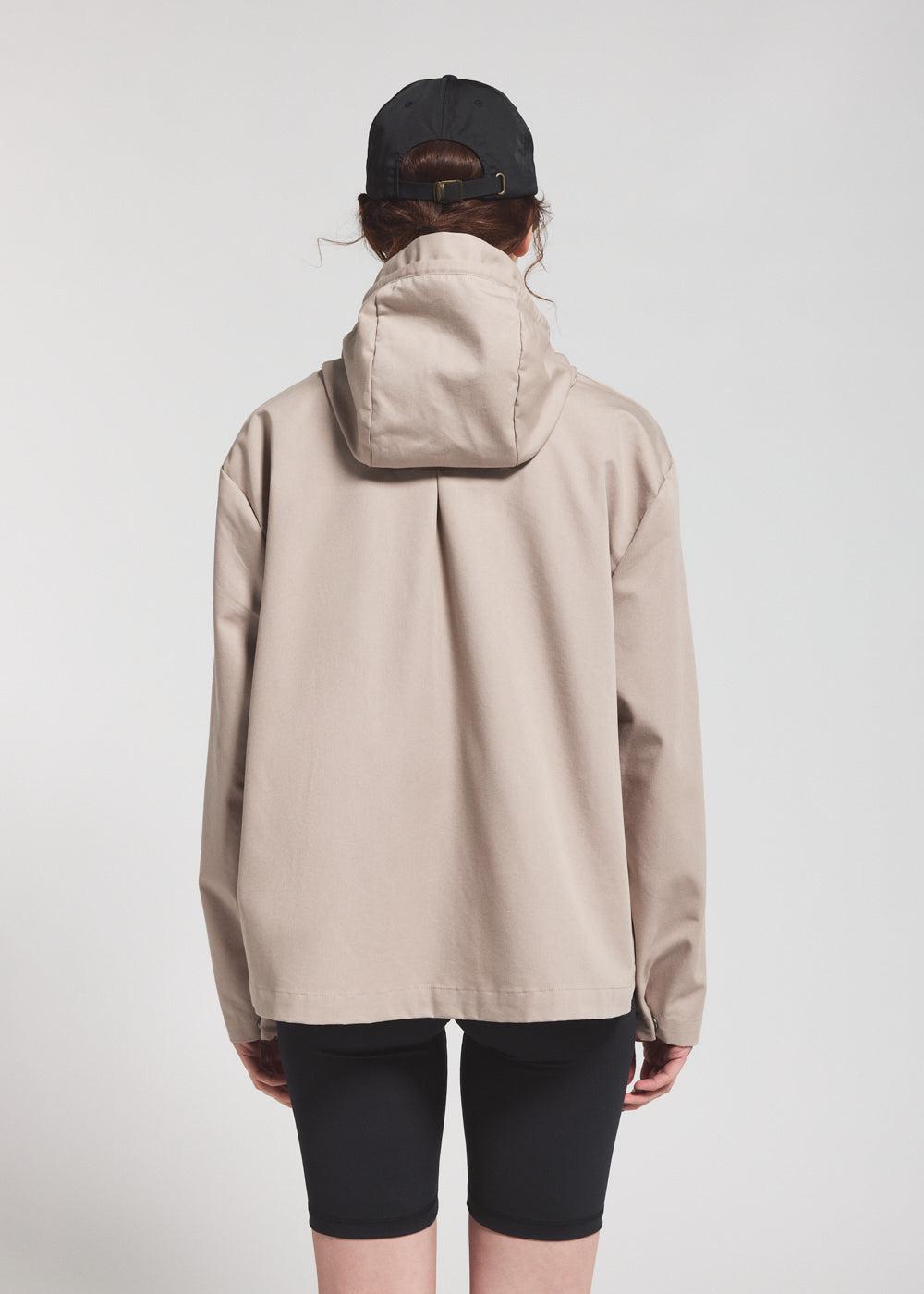Pyrenex Veste Légère à Capuche Femme Pyrenex Waterfall Beige