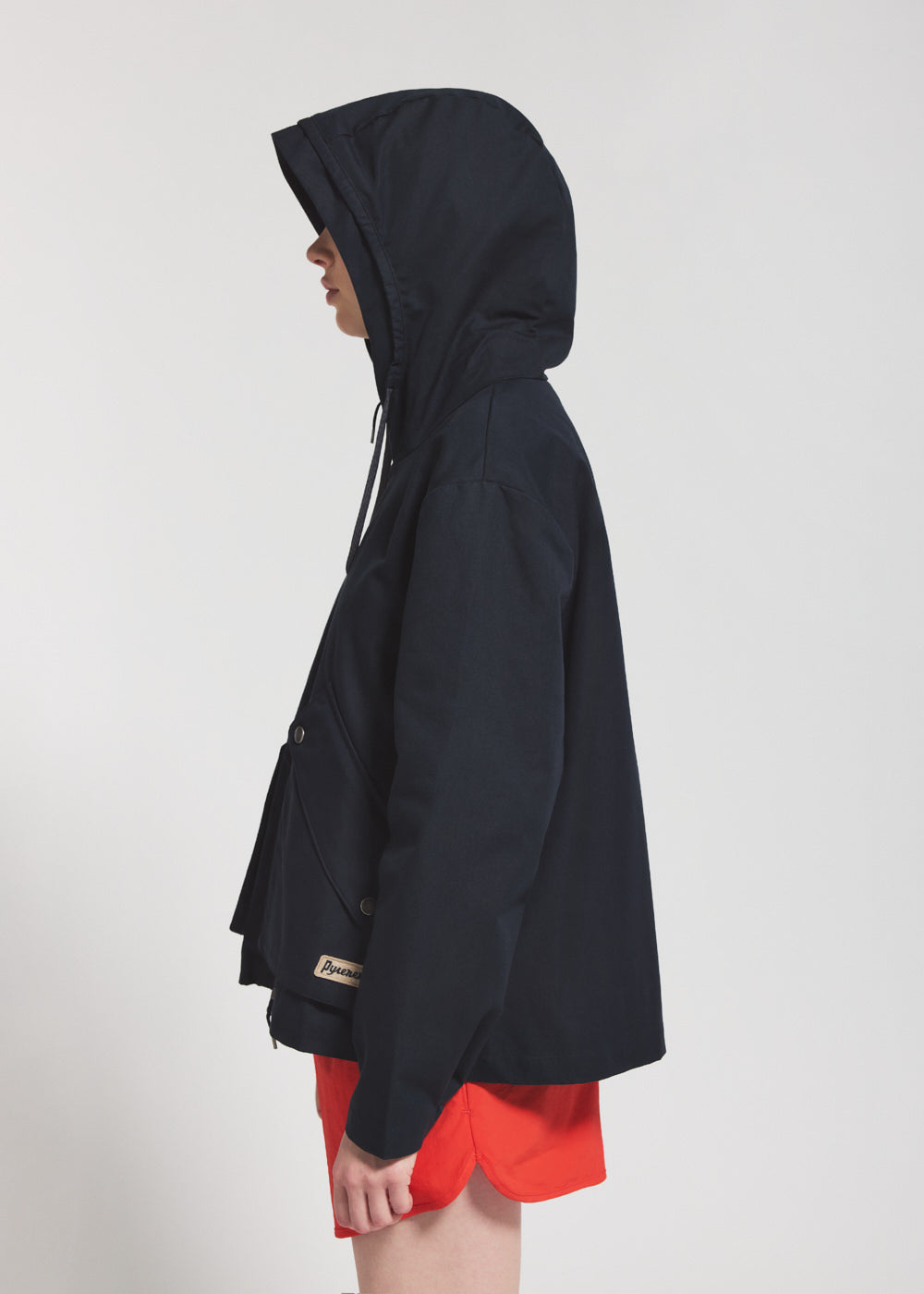 Pyrenex Veste Légère à Capuche Femme Pyrenex Waterfall Bleu Marine