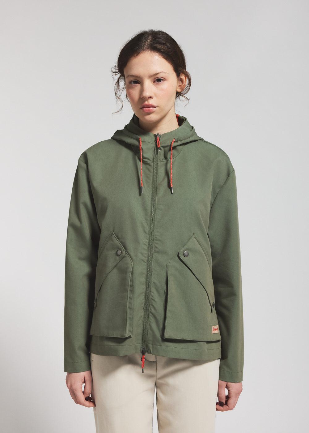 pyrenex Veste légère à capuche femme Pyrenex Waterfall khaki