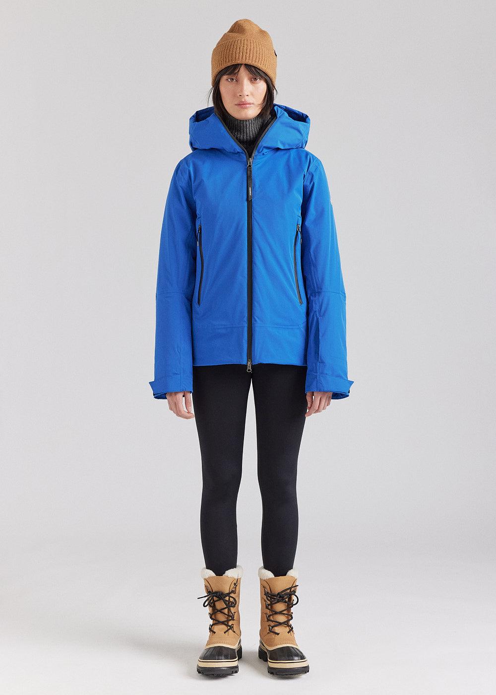 Pyrenex Veste Parka En Duvet Pour Femme Pyrenex Nova Bleue