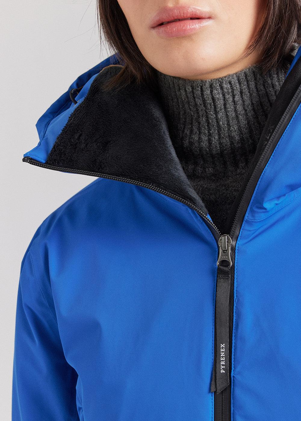 Pyrenex Veste Parka En Duvet Pour Femme Pyrenex Nova Bleue