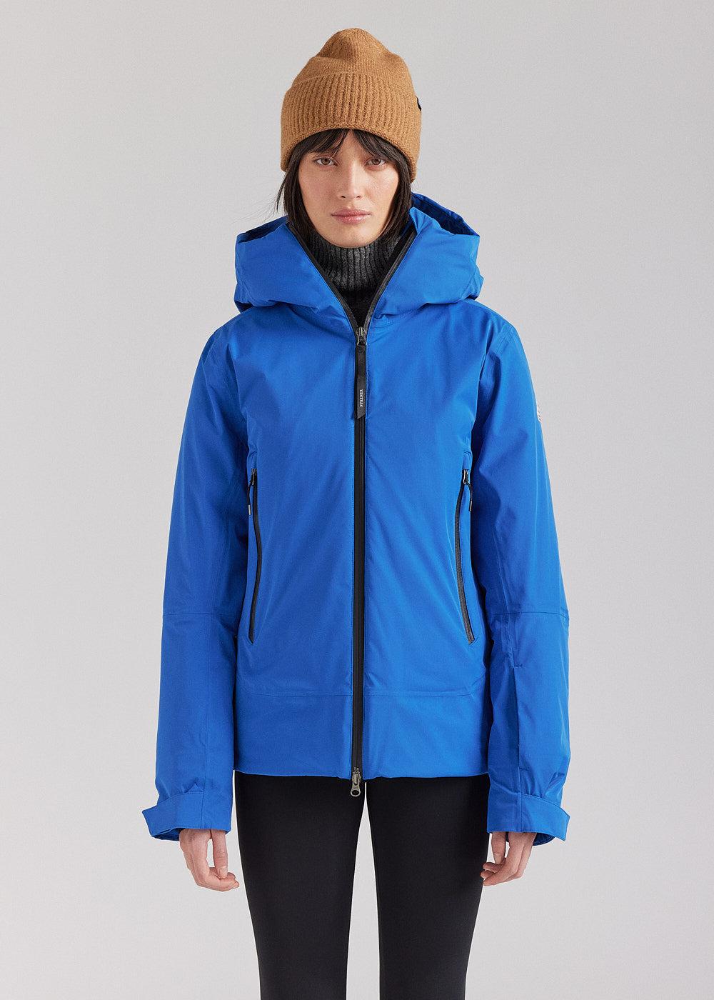 pyrenex Veste parka en duvet pour femme Pyrenex Nova bleue pyrenex Veste parka en duvet pour femme Pyrenex Nova bleue