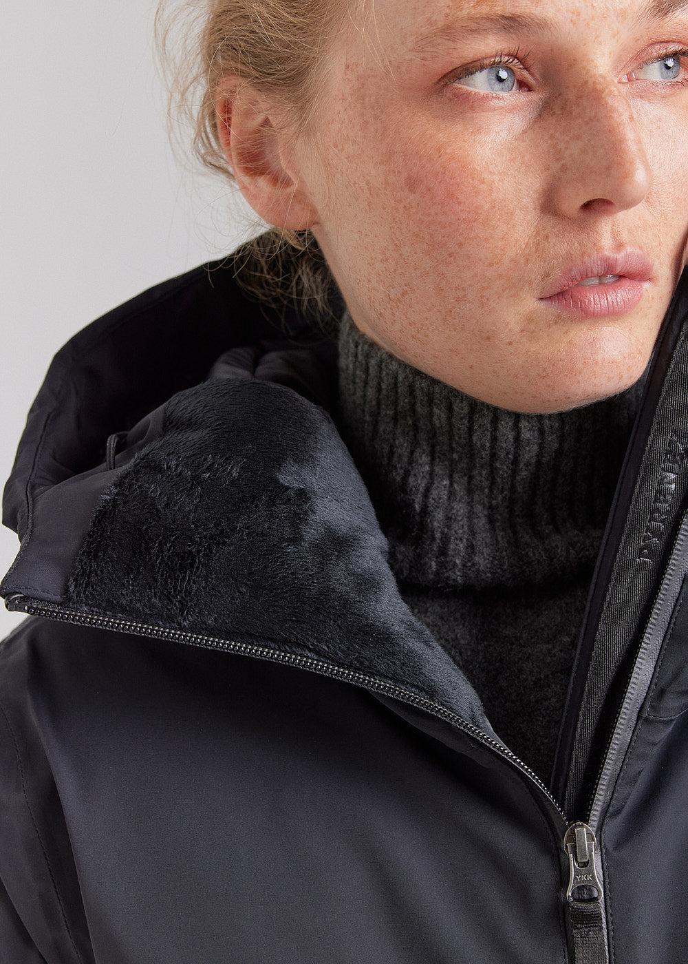 Pyrenex Veste Parka En Duvet Pour Femme Pyrenex Nova Noire