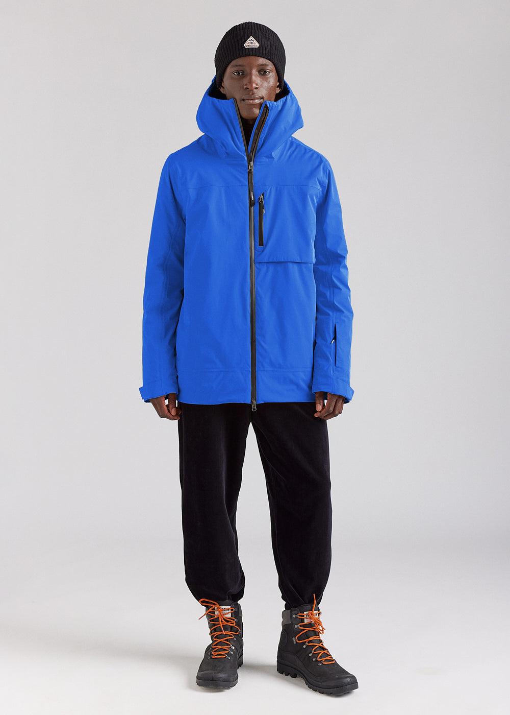 Pyrenex Veste Parka Imperméable Homme Pyrenex Gravity 2 En Duvet Naturel Adriatic