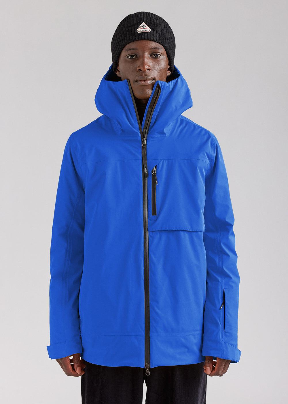 pyrenex Veste parka imperméable homme Pyrenex Gravity 2 en duvet naturel adriatic