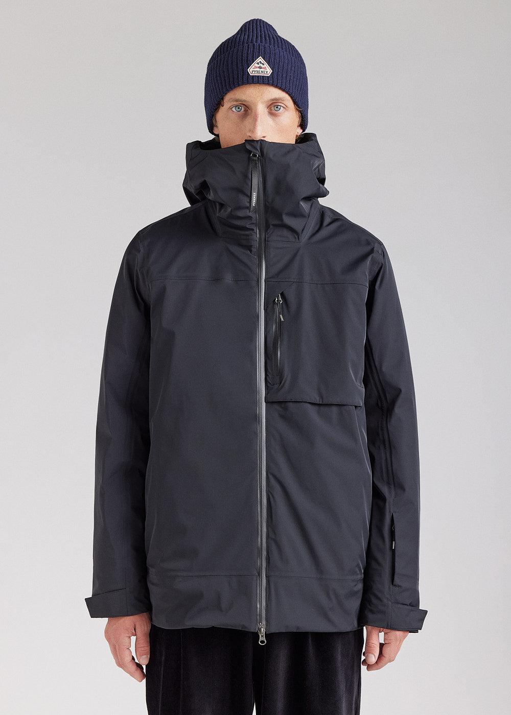 pyrenex Veste parka imperméable homme Pyrenex Gravity 2 en duvet naturel noire
