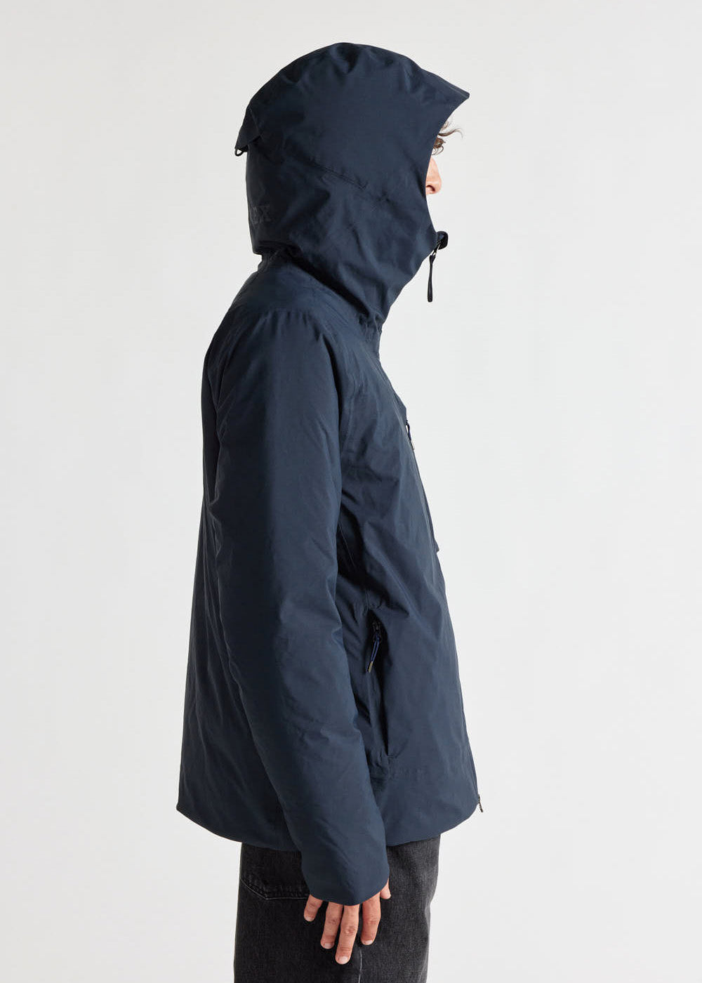 Pyrenex Veste Parka Imperméable Homme Pyrenex Gravity En Duvet Naturel Deep Ink