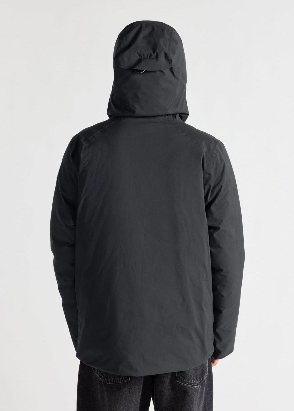Pyrenex Veste Parka Imperméable Homme Pyrenex Gravity En Duvet Naturel Black