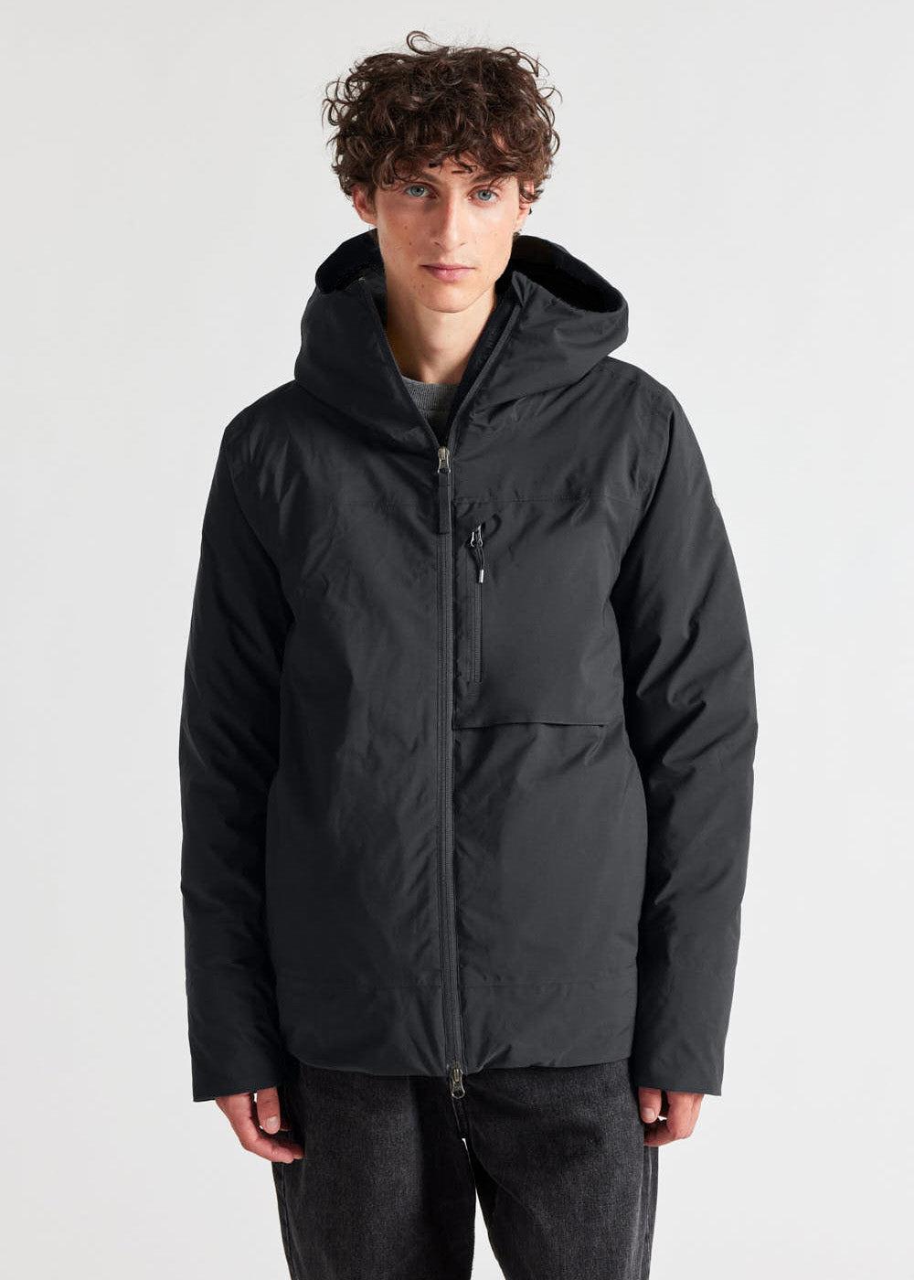 Pyrenex Veste Parka Imperméable Homme Pyrenex Gravity En Duvet Naturel Black
