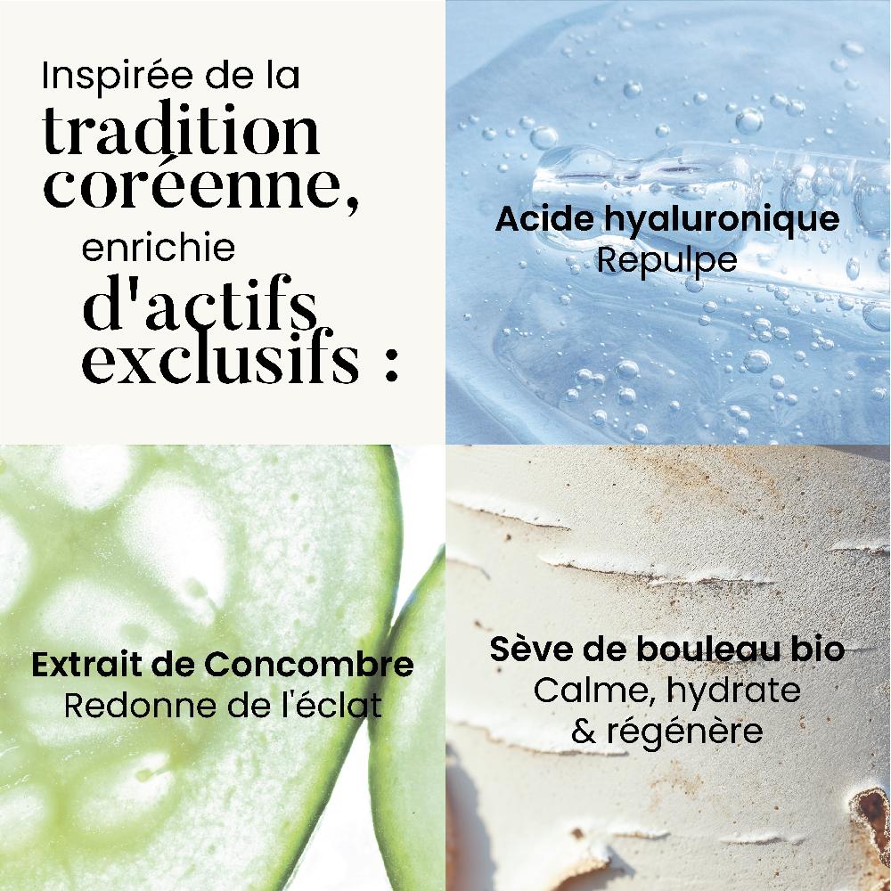 Qiriness Brume Hydratante Protectrice - Concombre Acide Hyaluronique - Sensi Zen