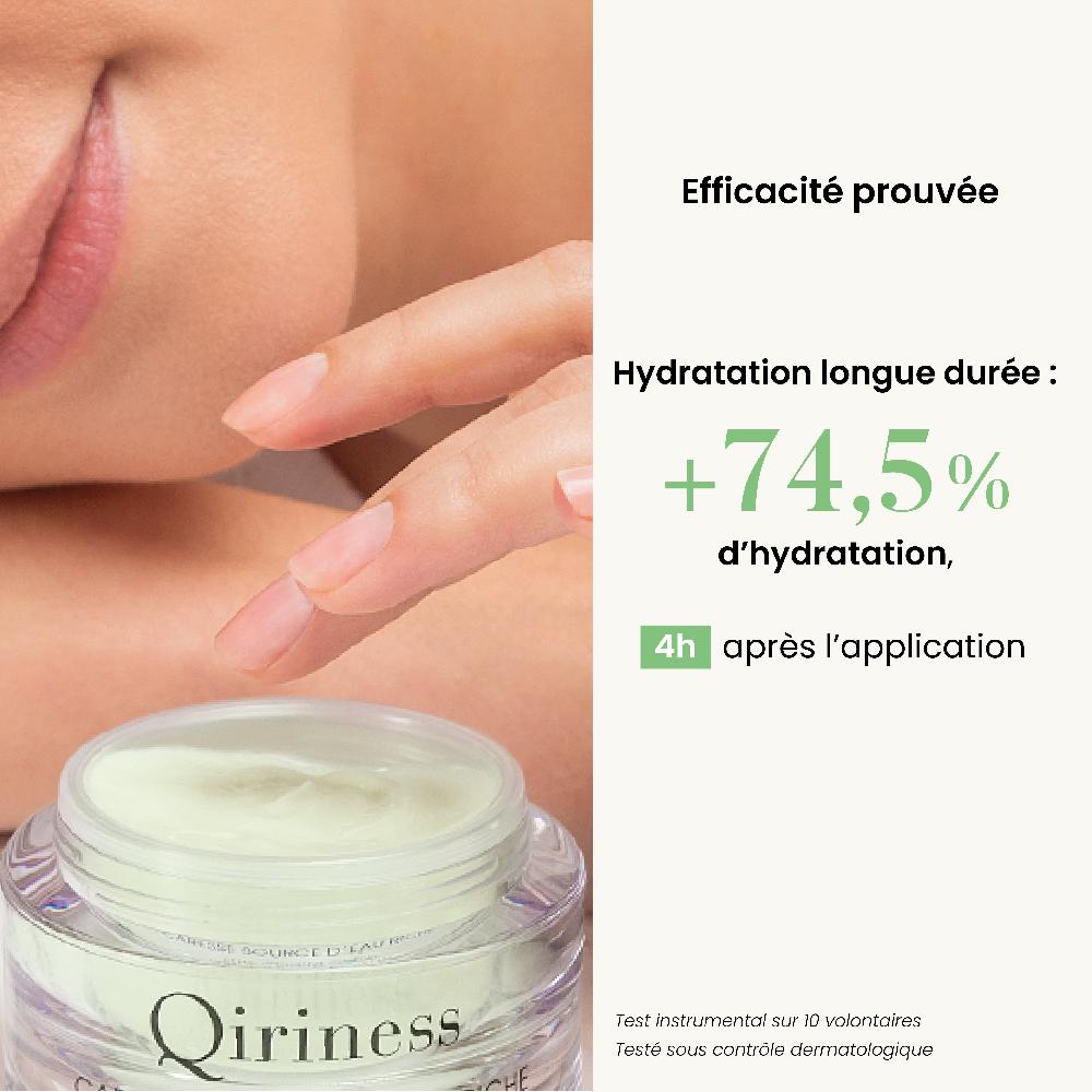 Qiriness Coffret Hydratation Visage & Regard – Caresse Source D’Eau