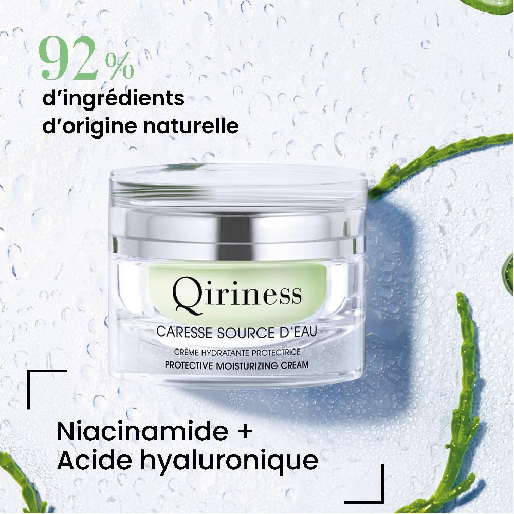 Qiriness Coffret Hydratation Visage & Regard – Caresse Source D’Eau