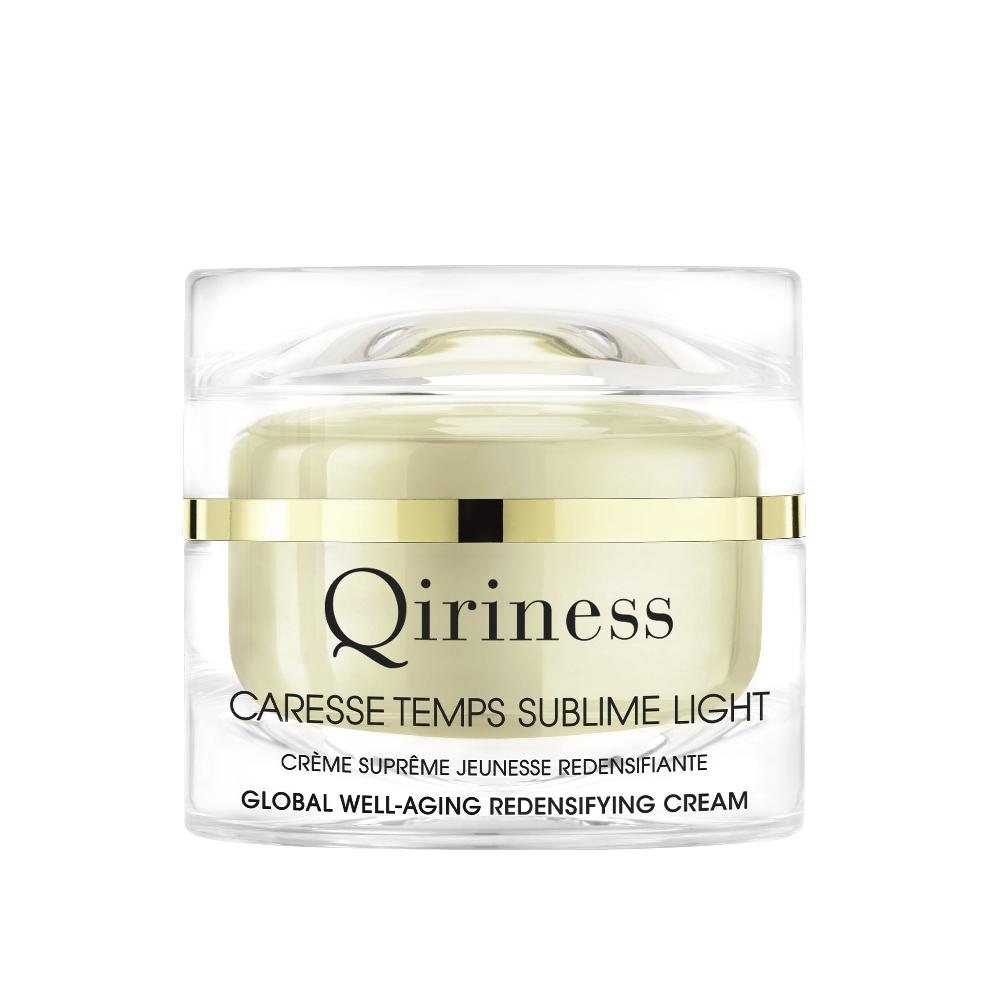 qiriness Crème Anti-âge - Acide Hyaluronique Vitamine C - Temps Sublime Light