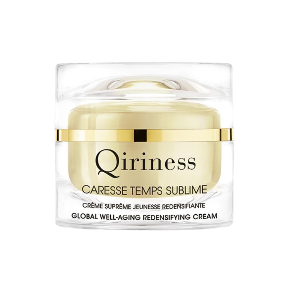 Qiriness Crème Anti-âge Globale - Acide Hyaluronique & Rétinol - Caresse Temps Sublime