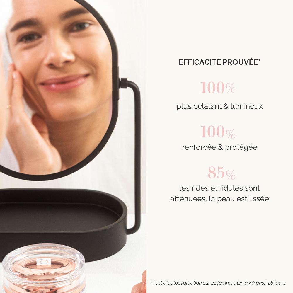 Qiriness Crème Éclat Jour & Nuit - Caresse Active Énergie