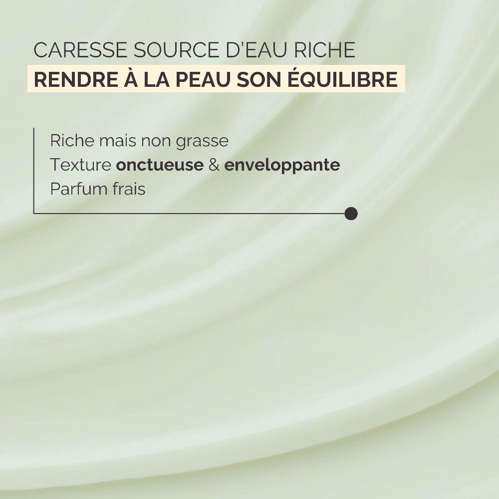 Qiriness Crème Hydratante Peau Sèche - Caresse Source D'Eau Riche