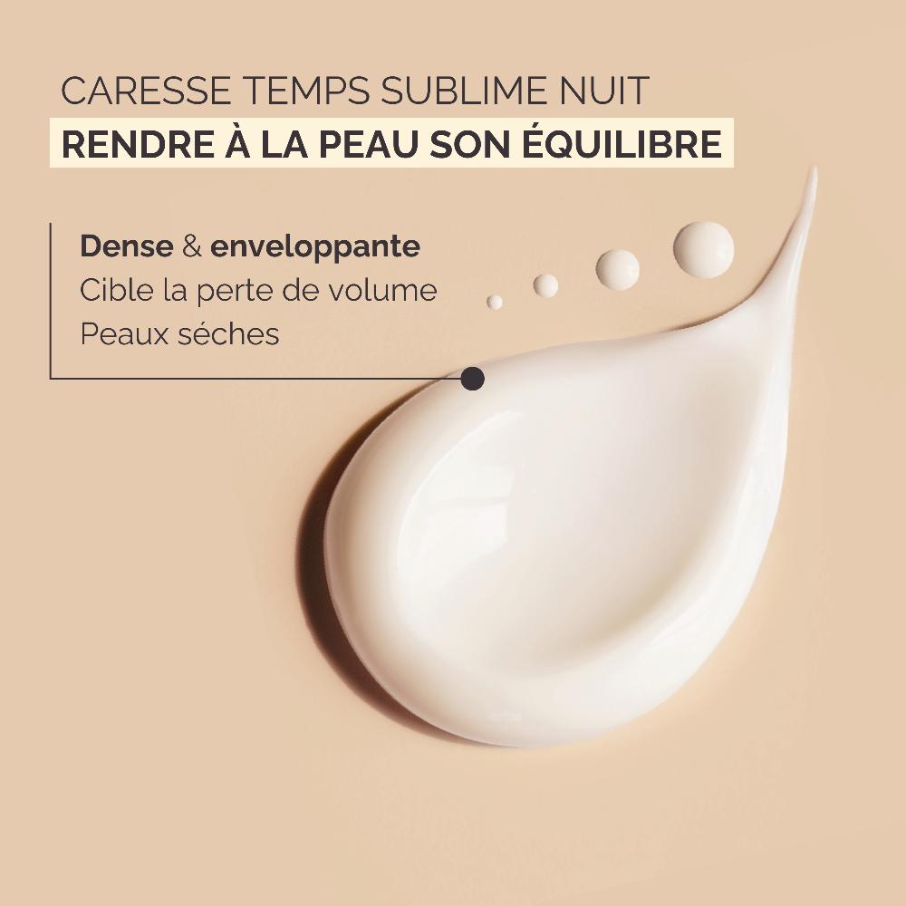 Qiriness Crème Nuit Anti-Âge Régénérante Rétinol Vitamine C - Caresse Temps Sublime