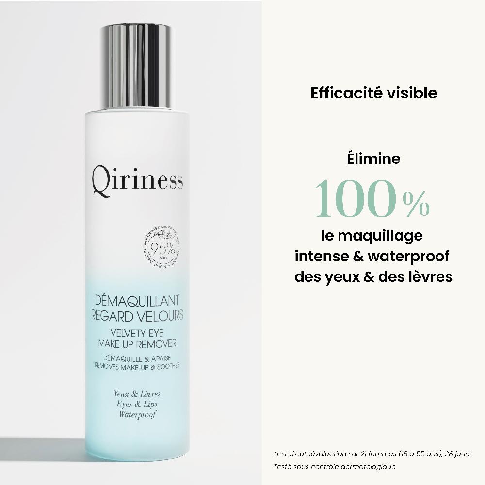 Qiriness Démaquillant Yeux Biphasé Waterproof - Regard Velours