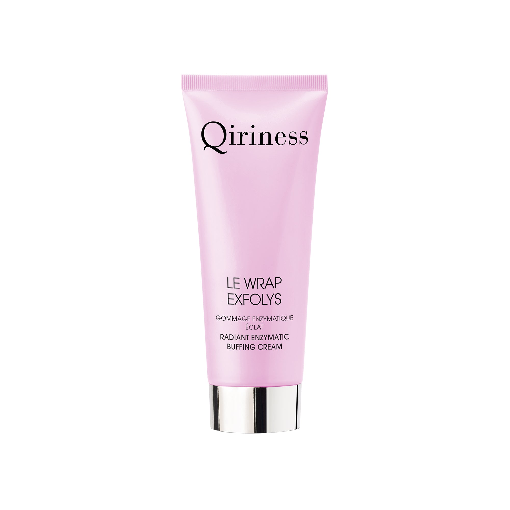 Qiriness Exfoliant Visage Doux Sans Grains - Riz Huile De Ricin- Wrap Exfolys