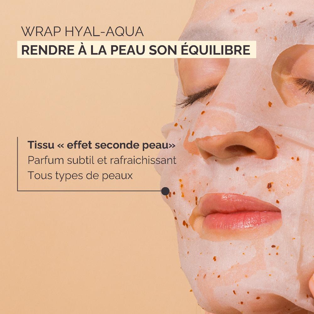 Qiriness Kit 4 Masques Hydratants Acide Hyaluronique - Hyal-Aqua