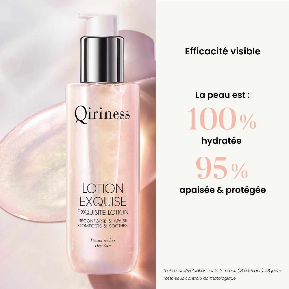 Qiriness Lotion Hydratante Peau Sèche - Lotion Exquise