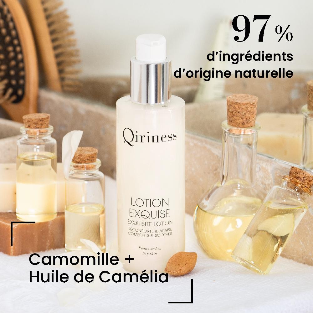 Qiriness Lotion Hydratante Peau Sèche - Lotion Exquise