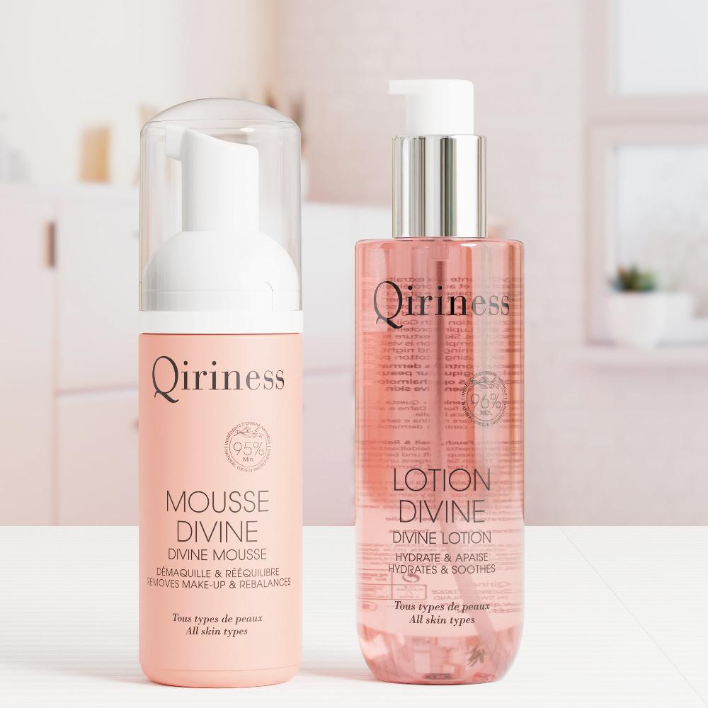 Qiriness Lotion Tonique Hydratante Booster D'éclat Vitamine B & C - Lotion Divine