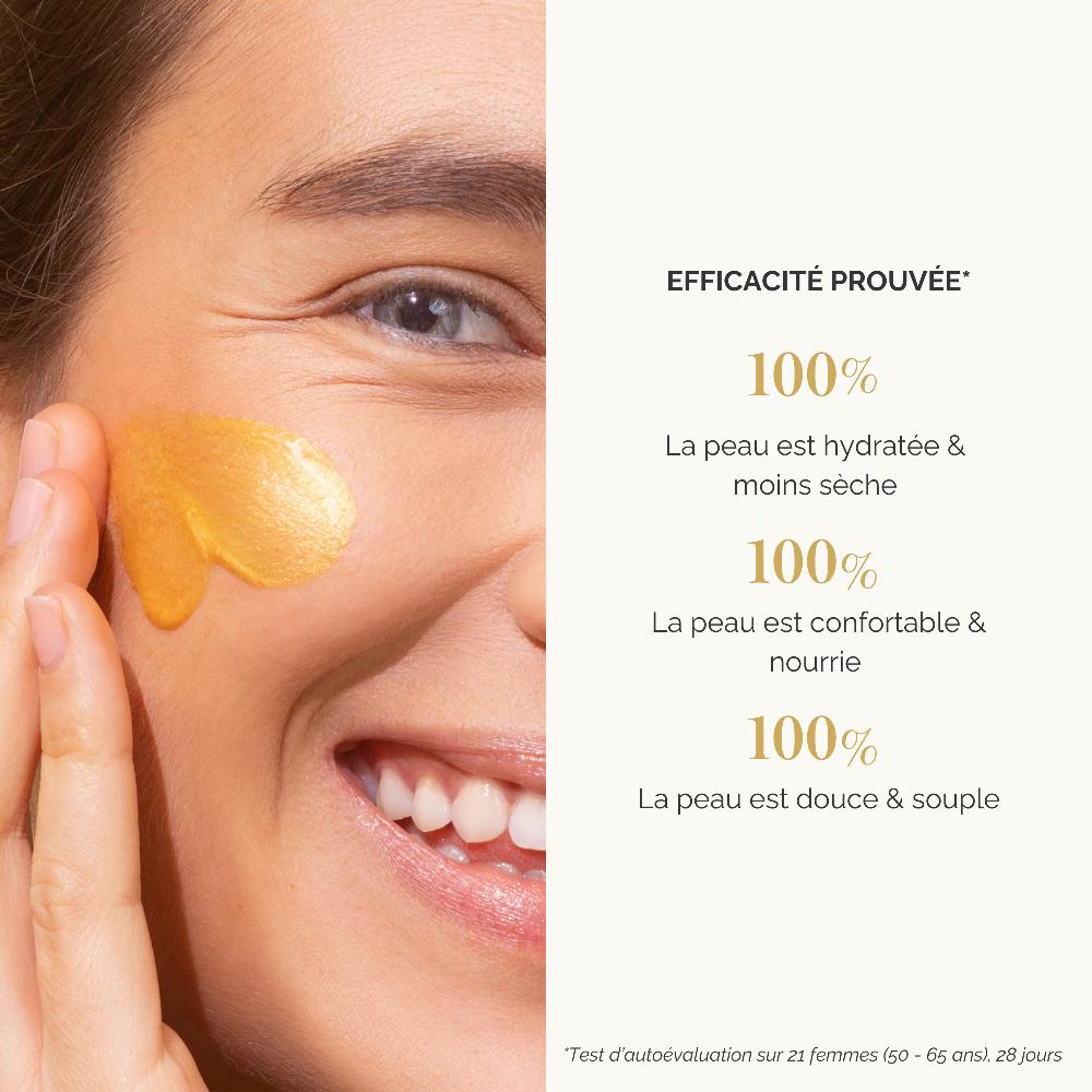 Qiriness Masque Anti-âge Vitamine C & Acide Hyaluronique - Wrap Temps Sublime