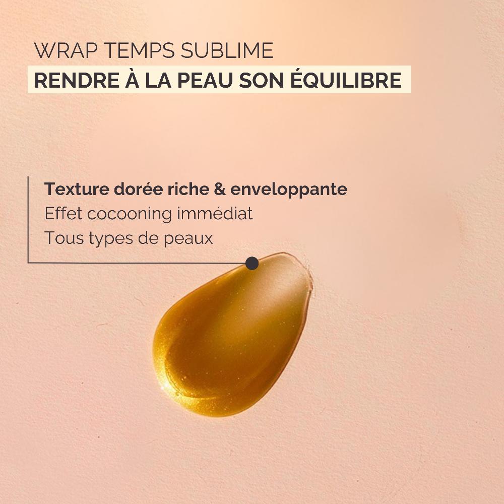 Qiriness Masque Anti-âge Vitamine C & Acide Hyaluronique - Wrap Temps Sublime